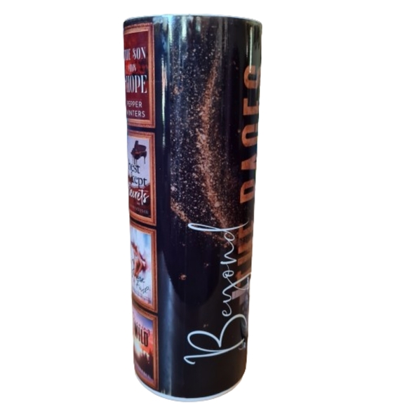 BEYOND THE PAGES insulated tumbler, new in box, great for the avid reader, books - Picture 4 of 8